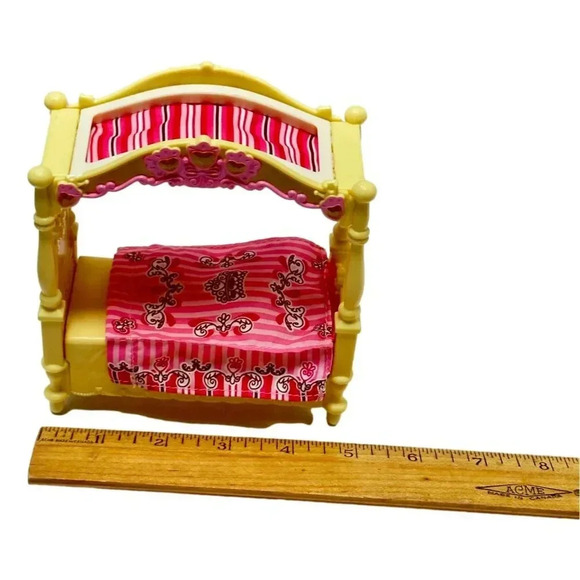 Fisher Price Loving Family Doll Furniture Lot 2 Parents Bed and Child Bed - Picture 3 of 16